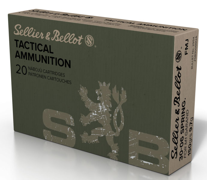 SB 30-06 SPR M1 GRAND 150GR FMJ 20/20 - Ammunition